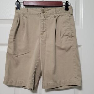 Land's End Boy's Pleated Dress Shorts